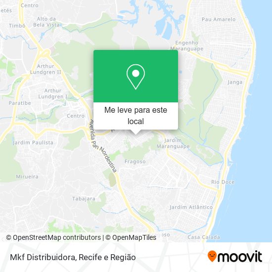 Mkf Distribuidora mapa