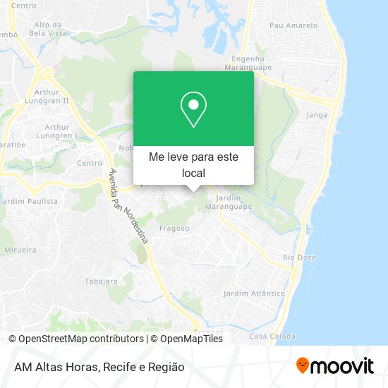 AM Altas Horas mapa