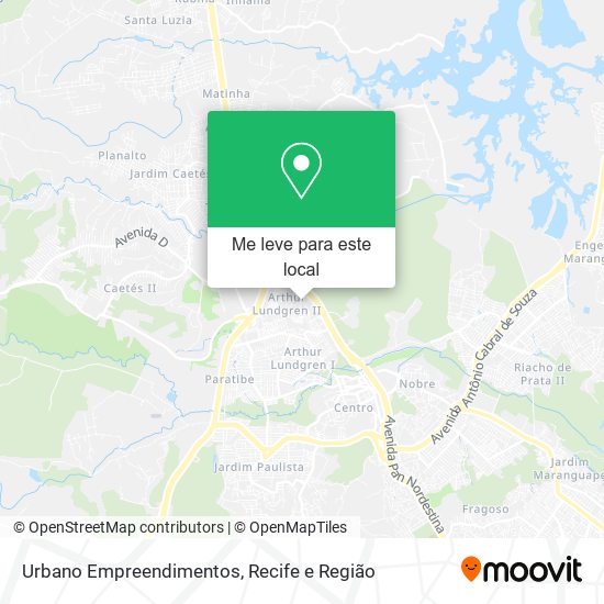 Urbano Empreendimentos mapa