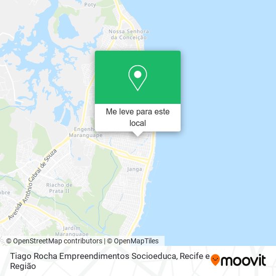 Tiago Rocha Empreendimentos Socioeduca mapa