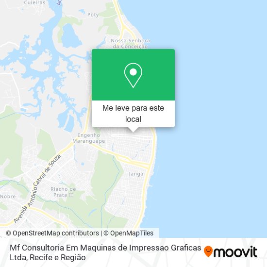 Mf Consultoria Em Maquinas de Impressao Graficas Ltda mapa