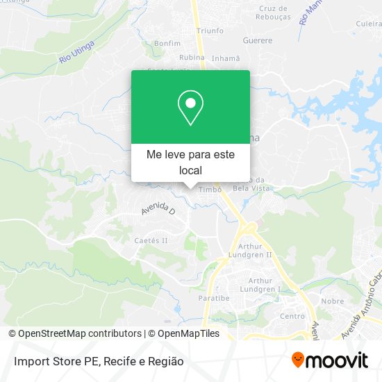 Import Store PE mapa