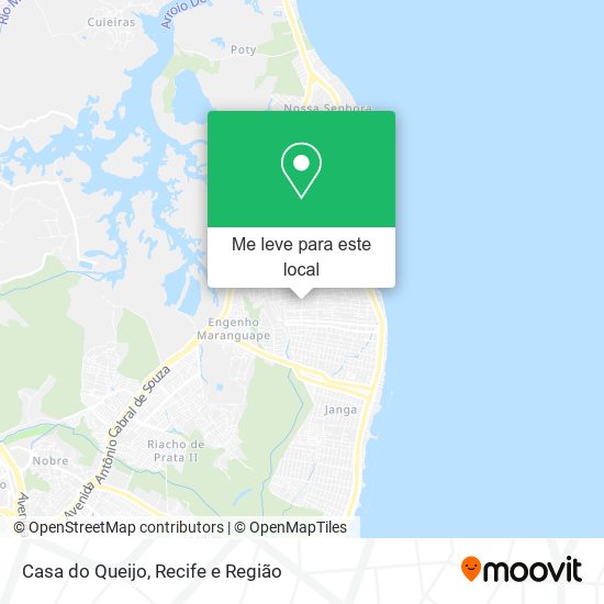 Casa do Queijo mapa