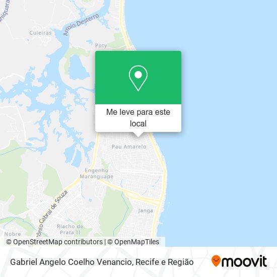 Gabriel Angelo Coelho Venancio mapa