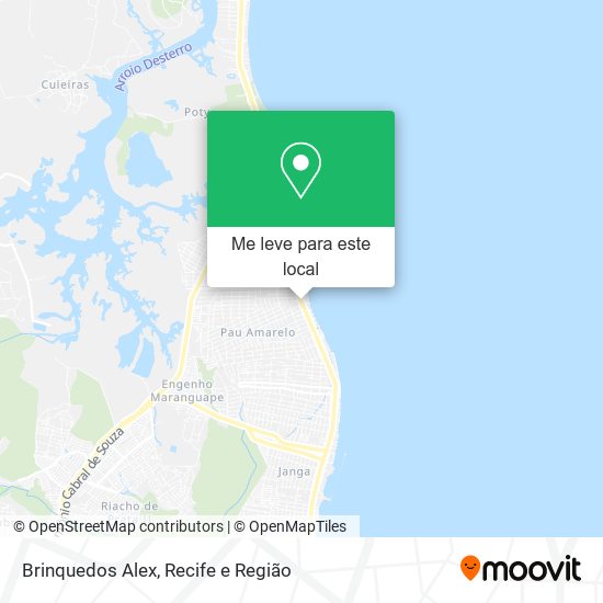 Brinquedos Alex mapa