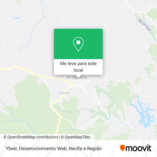 Ybelc Desenvolvimento Web mapa