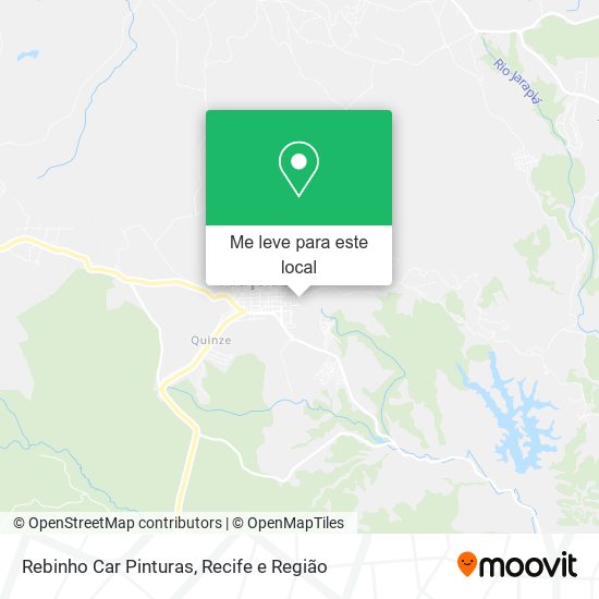 Rebinho Car Pinturas mapa