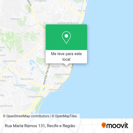 Rua Maria Ramos 131 mapa