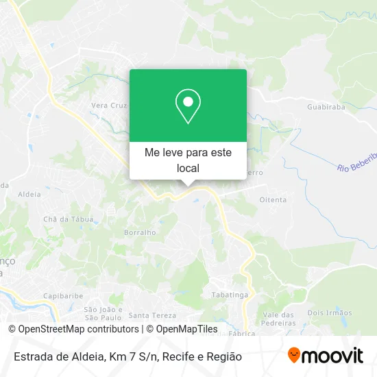 Estrada de Aldeia, Km 7 S/n mapa