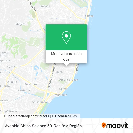 Avenida Chico Science 50 mapa