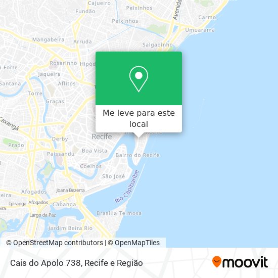 Cais do Apolo 738 mapa