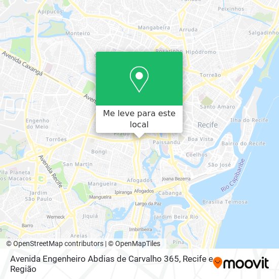 Avenida Engenheiro Abdias de Carvalho 365 mapa