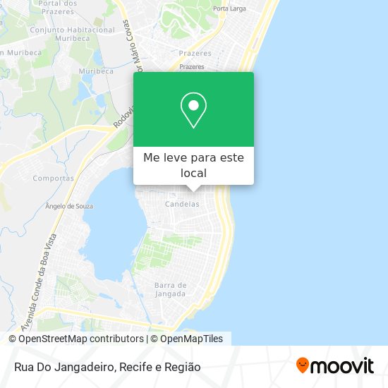 Rua Do Jangadeiro mapa
