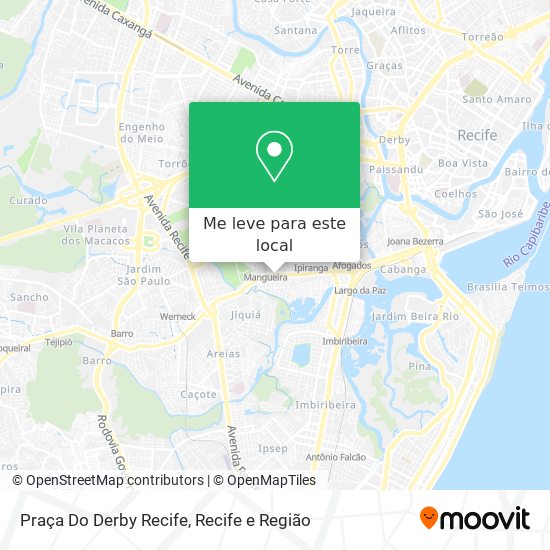Praça Do Derby Recife mapa