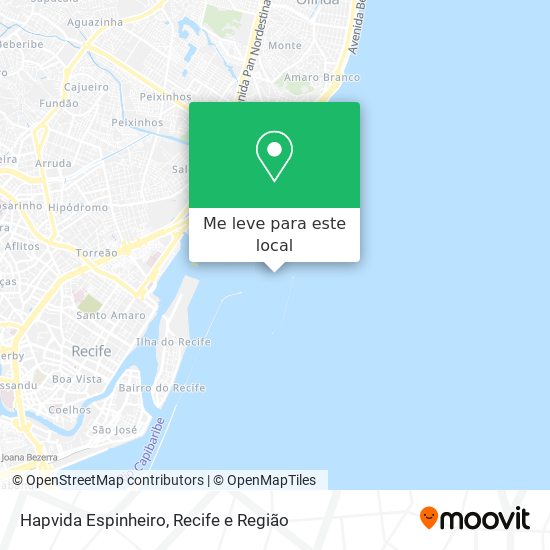 Hapvida Espinheiro mapa