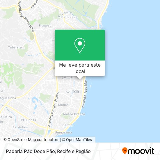 Padaria Pão Doce Pão mapa