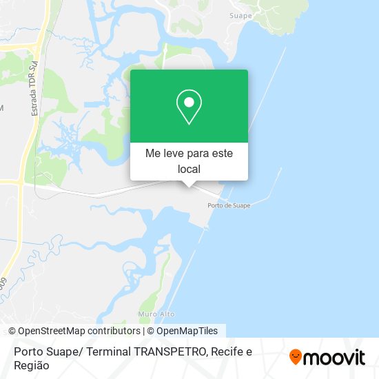 Porto Suape/ Terminal TRANSPETRO mapa
