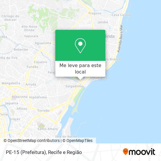 PE-15 (Prefeitura) mapa