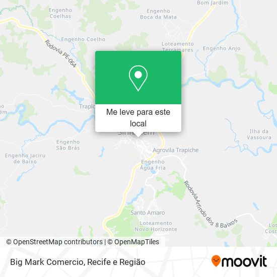 Big Mark Comercio mapa