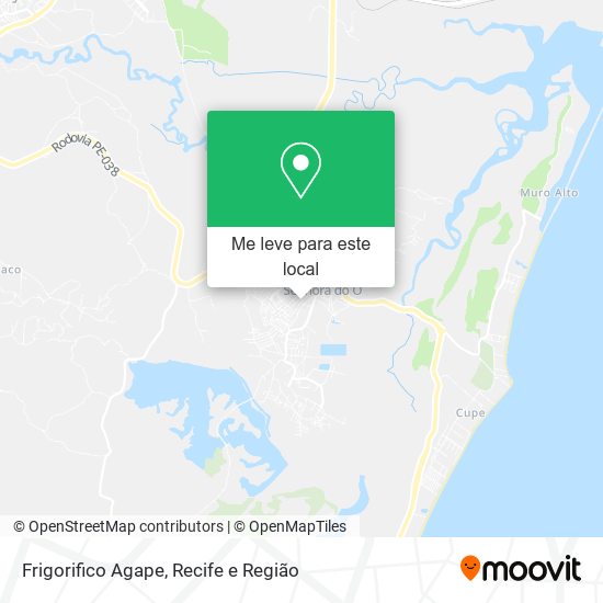 Frigorifico Agape mapa