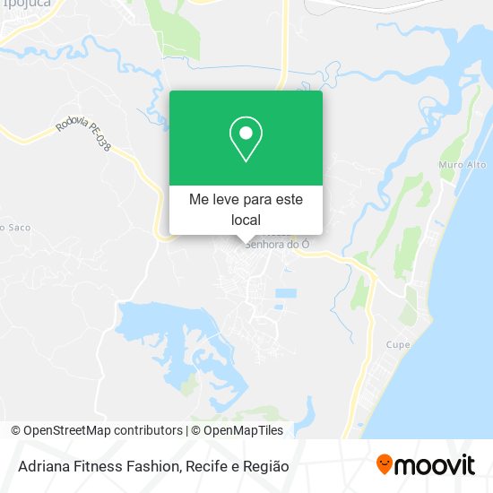 Adriana Fitness Fashion mapa