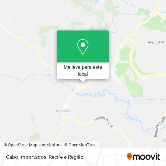 Cabo Importados mapa