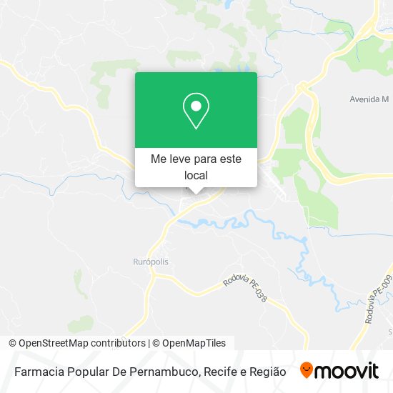Farmacia Popular De Pernambuco mapa