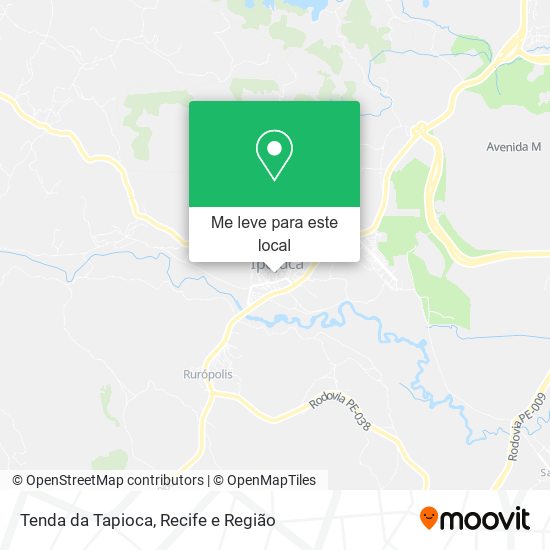 Tenda da Tapioca mapa