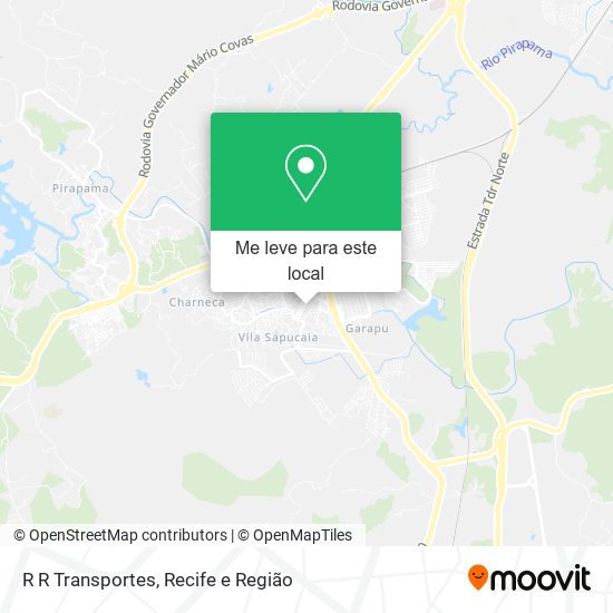 R R Transportes mapa