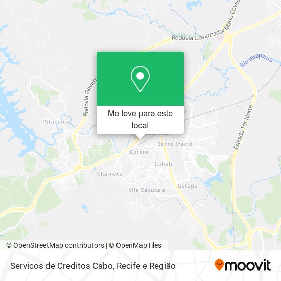 Servicos de Creditos Cabo mapa