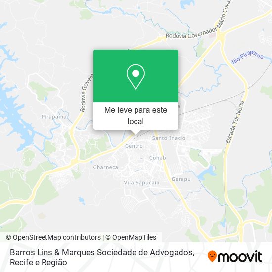 Barros Lins & Marques Sociedade de Advogados mapa