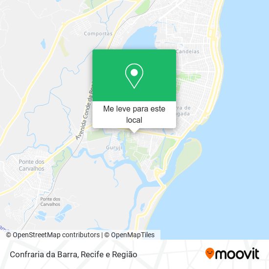 Confraria da Barra mapa