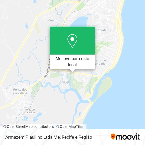 Armazem Piauilino Ltda Me mapa
