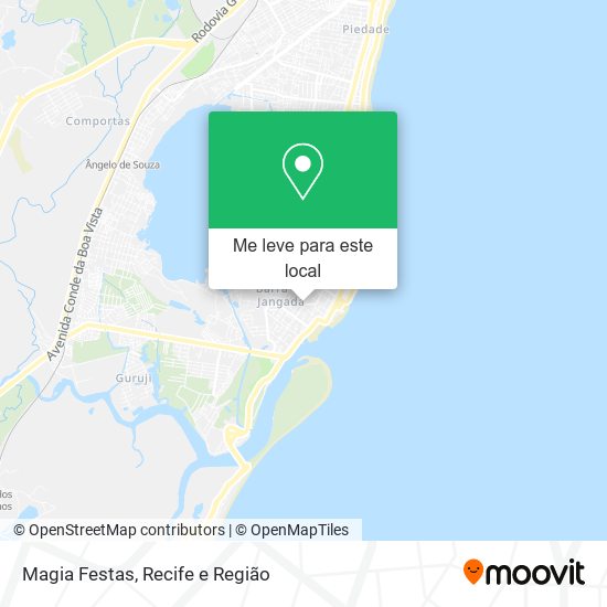 Magia Festas mapa