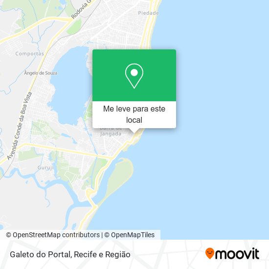 Galeto do Portal mapa