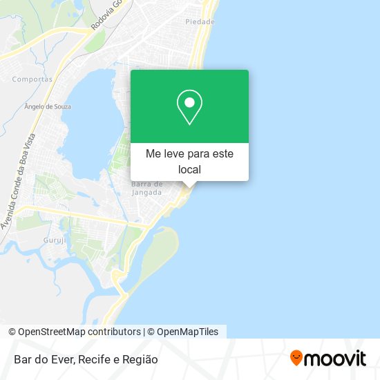 Bar do Ever mapa