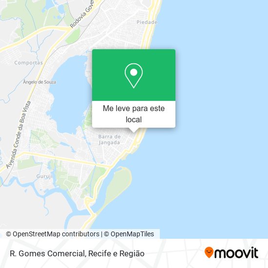 R. Gomes Comercial mapa