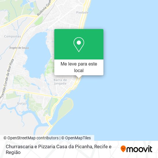 Churrascaria e Pizzaria Casa da Picanha mapa