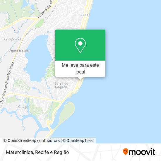 Materclinica mapa