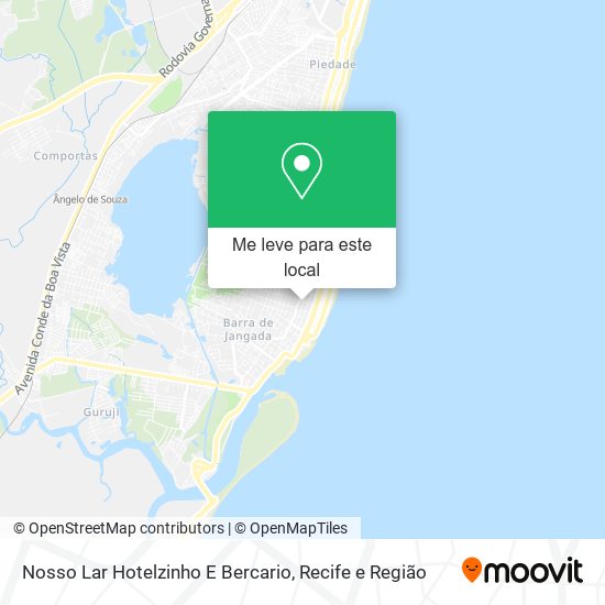 Nosso Lar Hotelzinho E Bercario mapa