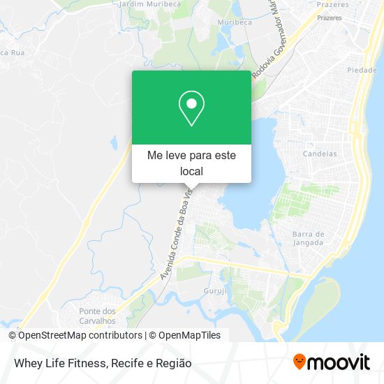 Whey Life Fitness mapa