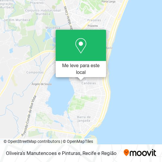 Oliveira's Manutencoes e Pinturas mapa