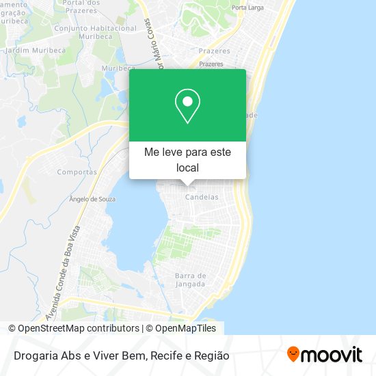 Drogaria Abs e Viver Bem mapa