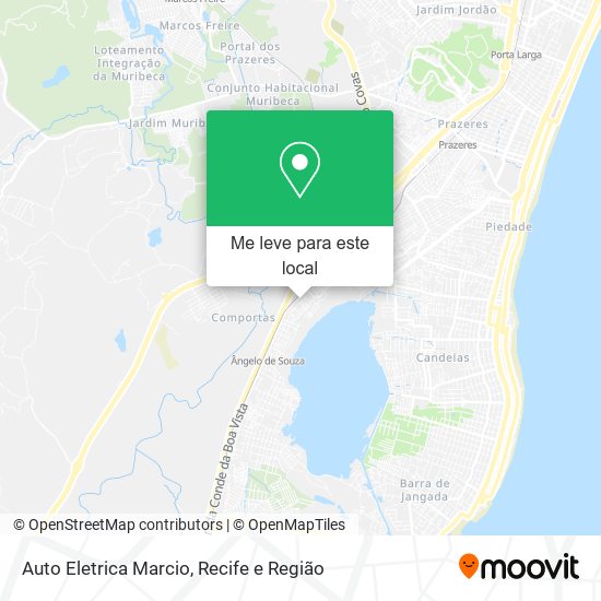 Auto Eletrica Marcio mapa