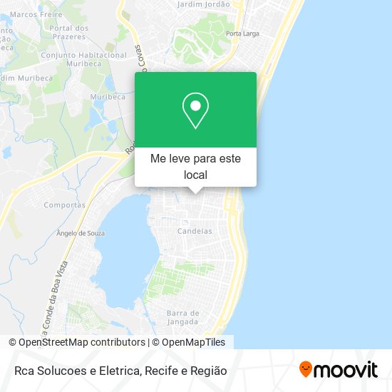 Rca Solucoes e Eletrica mapa