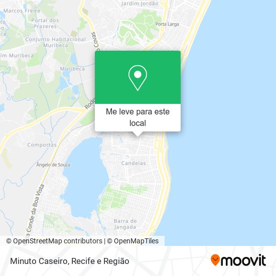 Minuto Caseiro mapa