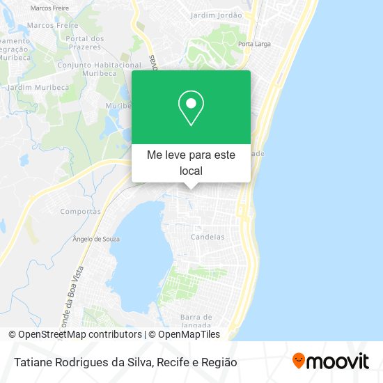 Tatiane Rodrigues da Silva mapa