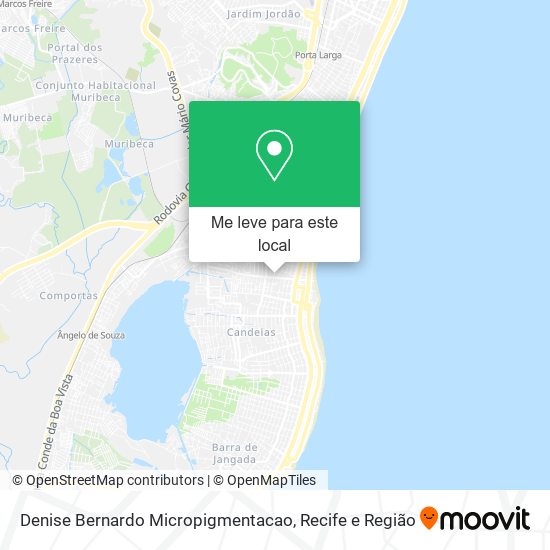 Denise Bernardo Micropigmentacao mapa