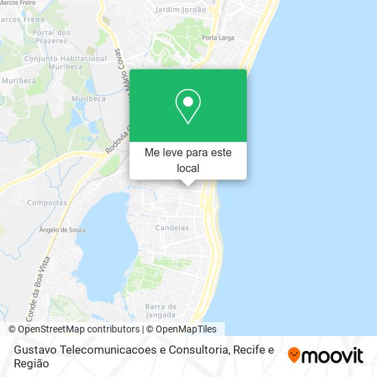 Gustavo Telecomunicacoes e Consultoria mapa