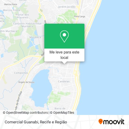 Comercial Guanabi mapa